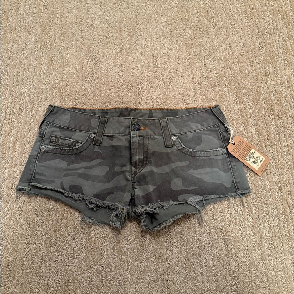 Lucky Brand Green Camo Shorts